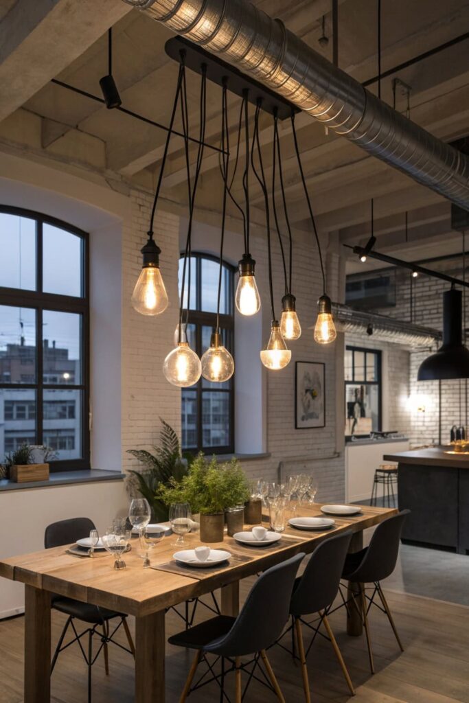 Loft Pendant Light Ideas