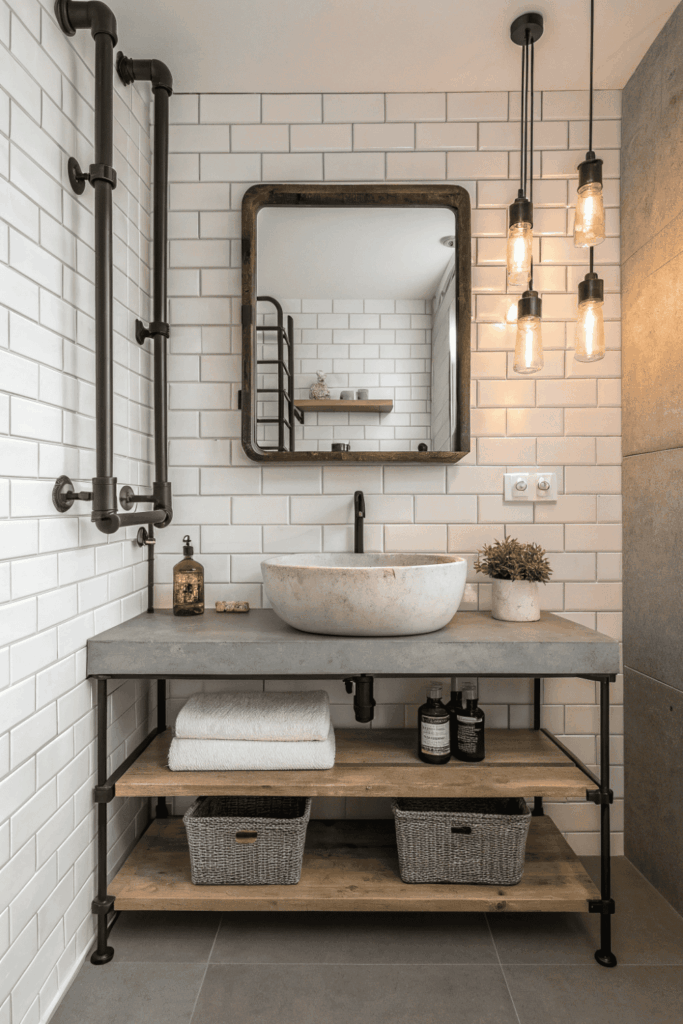 Industrial Bathroom Ideas