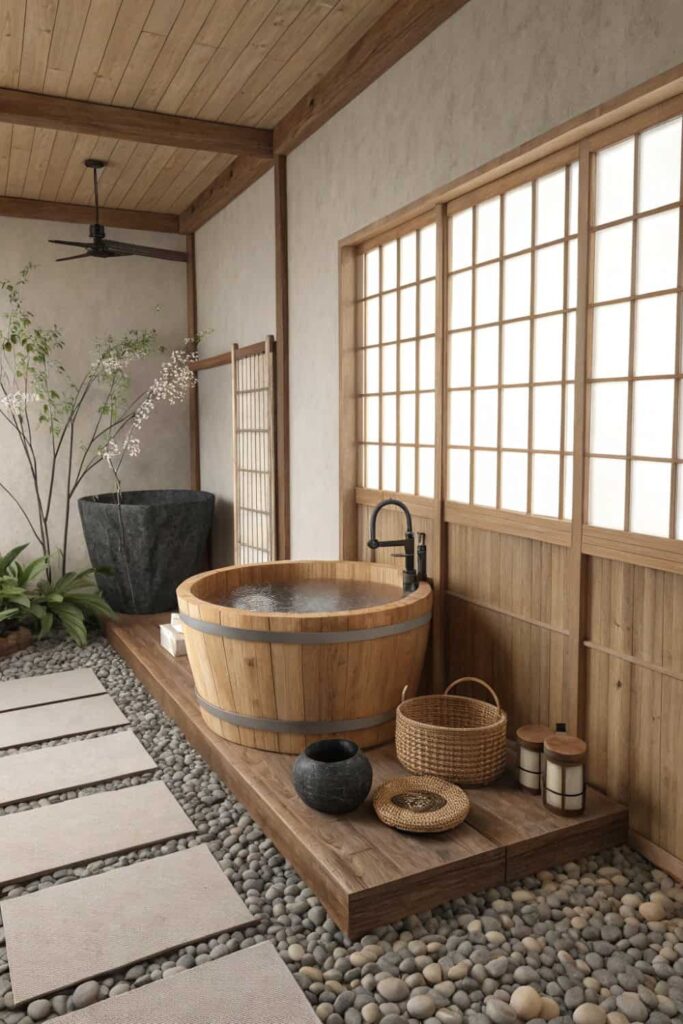 Japanese Zen Bathroom Ideas