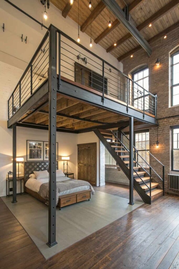 Vertical Loft Space Use