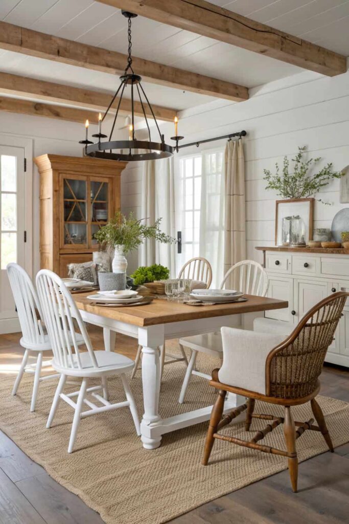 Mismatched Chair Perfection Idea