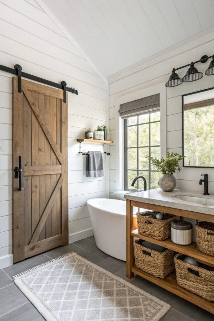 Modern Farmhouse Bathroom Ideas