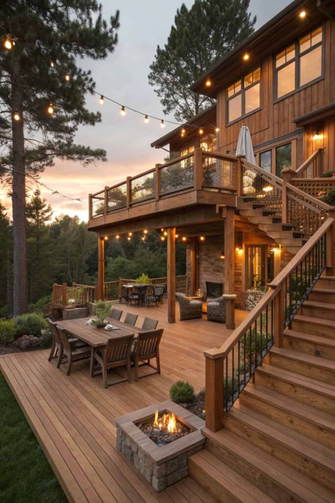 Stunning Multi-Level Deck Design