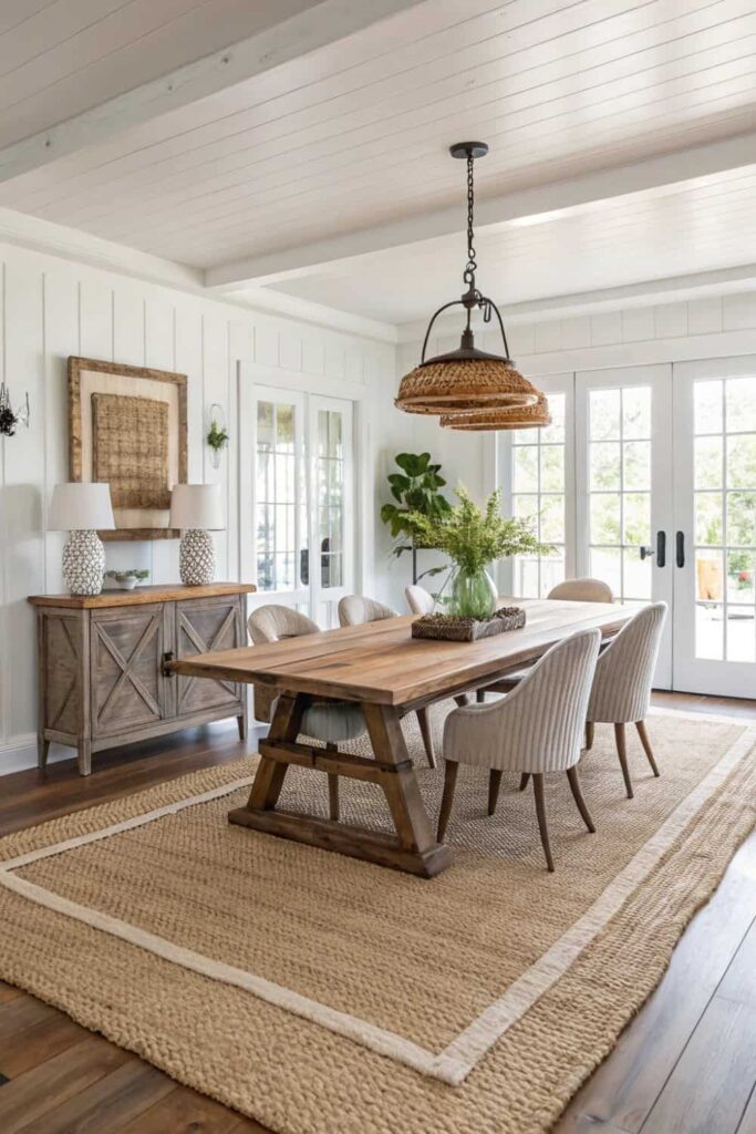 Jute & Sisal Rug for Farmhouse Style