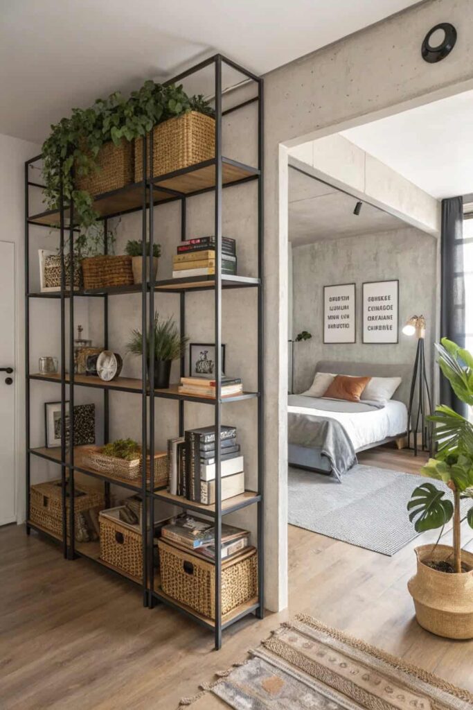 Loft Shelving Divider Ideas