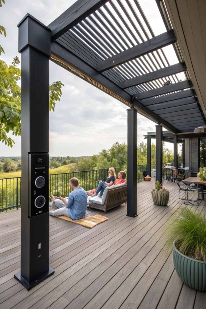Outdoor Deck Sound System