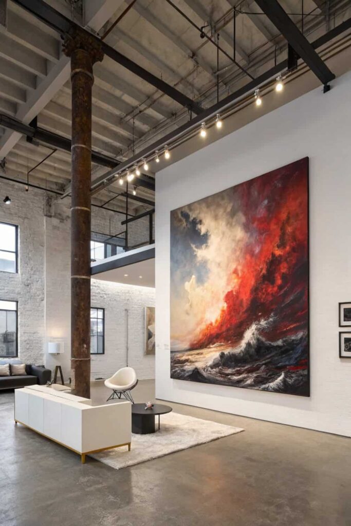 Loft Large Art Ideas