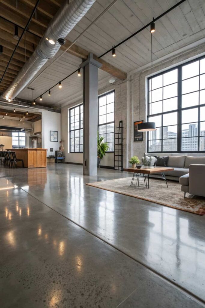 Concrete Loft Floor Ideas