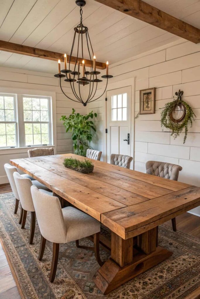 Stunning Reclaimed Wood Dining Table