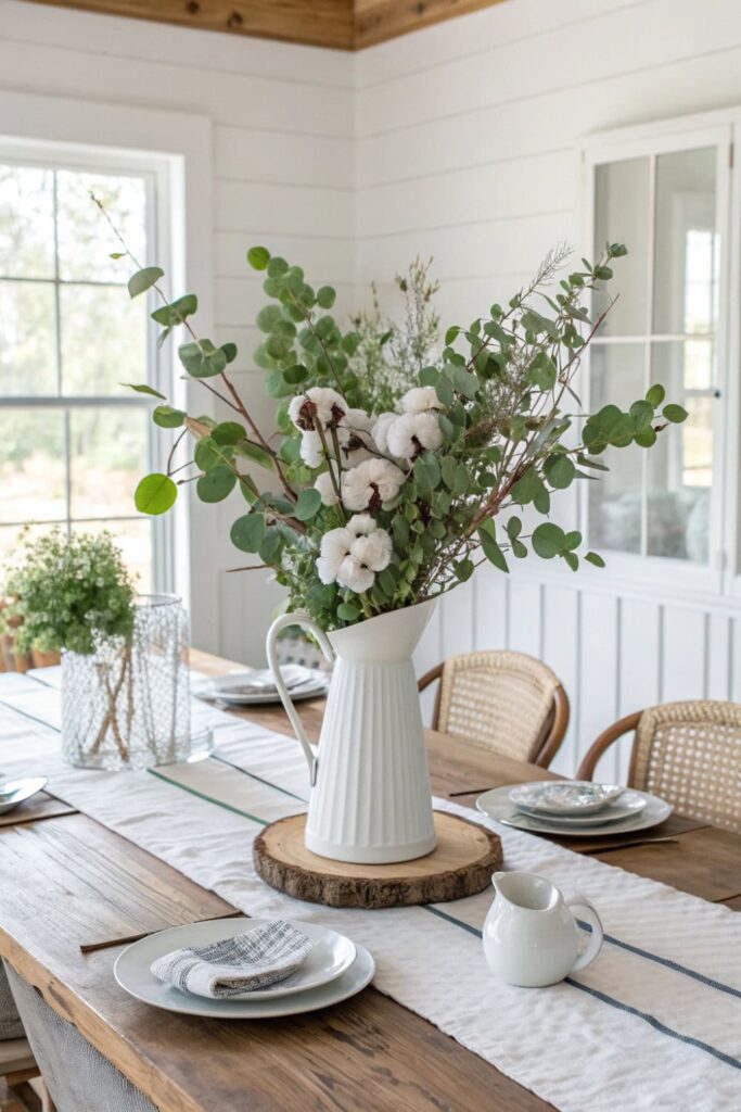 Simple Natural Table Centerpiece