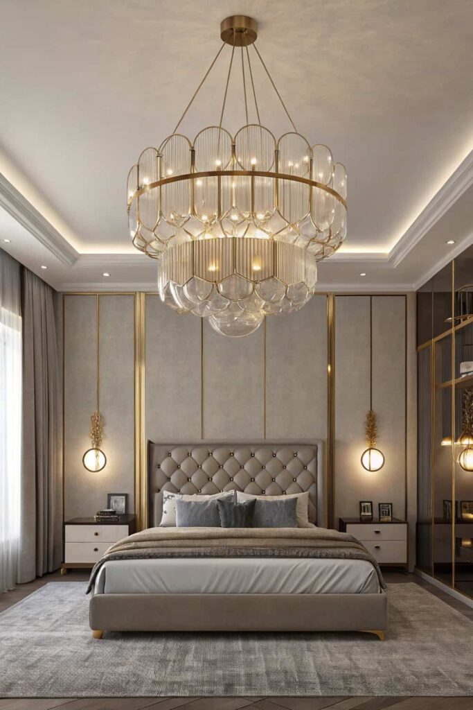 Sculptural Lighting Statement