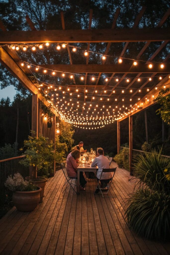 Outdoor Overhead Lighting