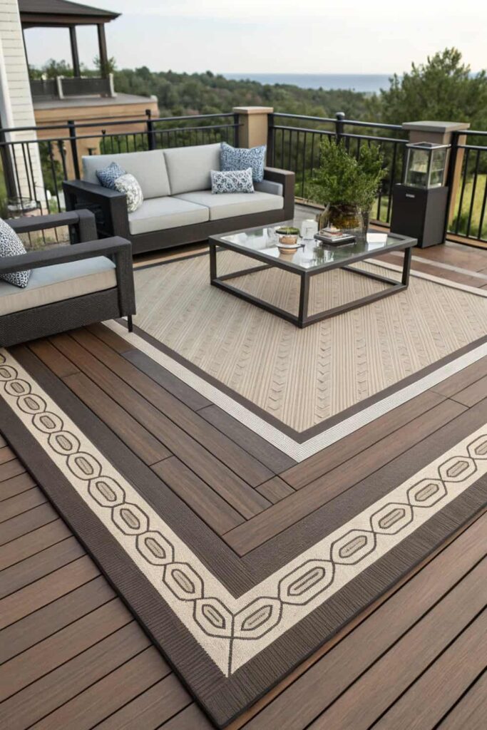 Creative Two-Tone Deck Patterns