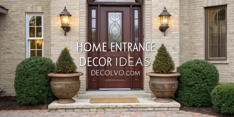 Home Entrance Decor Ideas