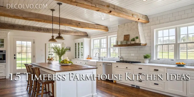 Timeless Farmhouse Kitchen Ideas