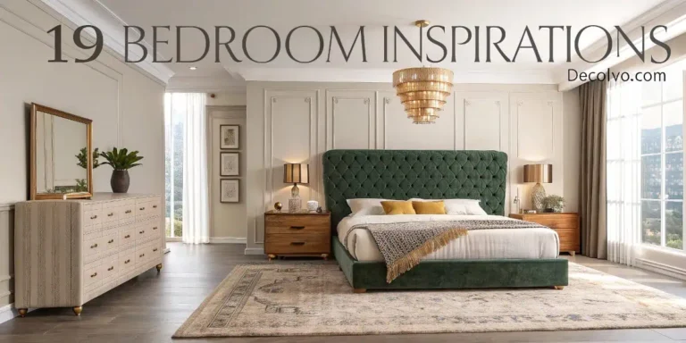 19 Bedroom Inspirations That Feel Luxe and Livable