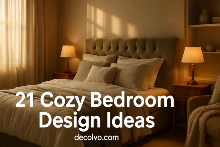21 Cozy Bedroom Design Ideas That Actually Work