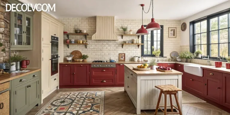 vintage inspired kitchen
