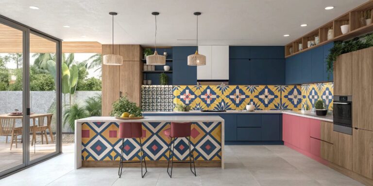 Bright Tile Ideas for Kitchens with Bold Statement