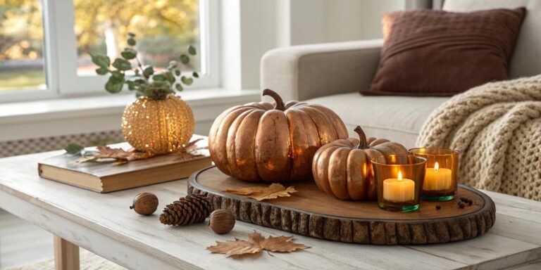 5-Minute Fall Coffee Table Decor