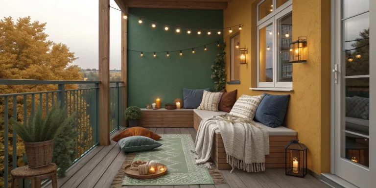 Cozy Small Balcony Inspiration