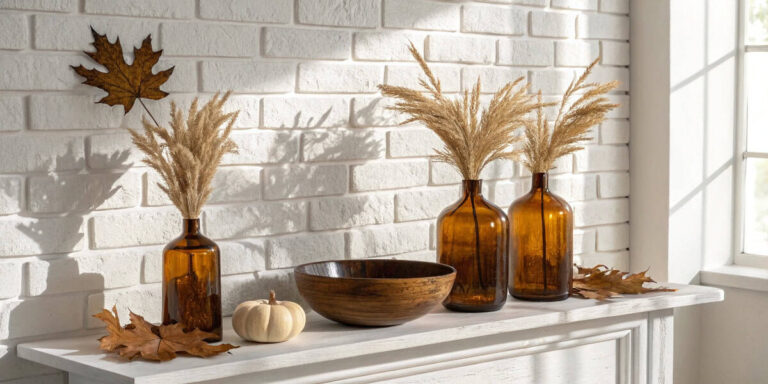 Elegant Fall Mantle Decor and Styling Ideas