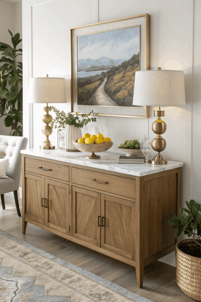 Functional Sideboard Style