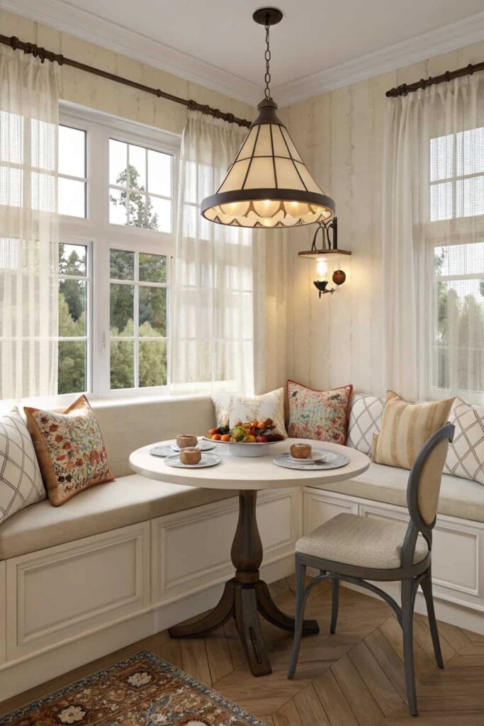 Cozy Banquette Dining
