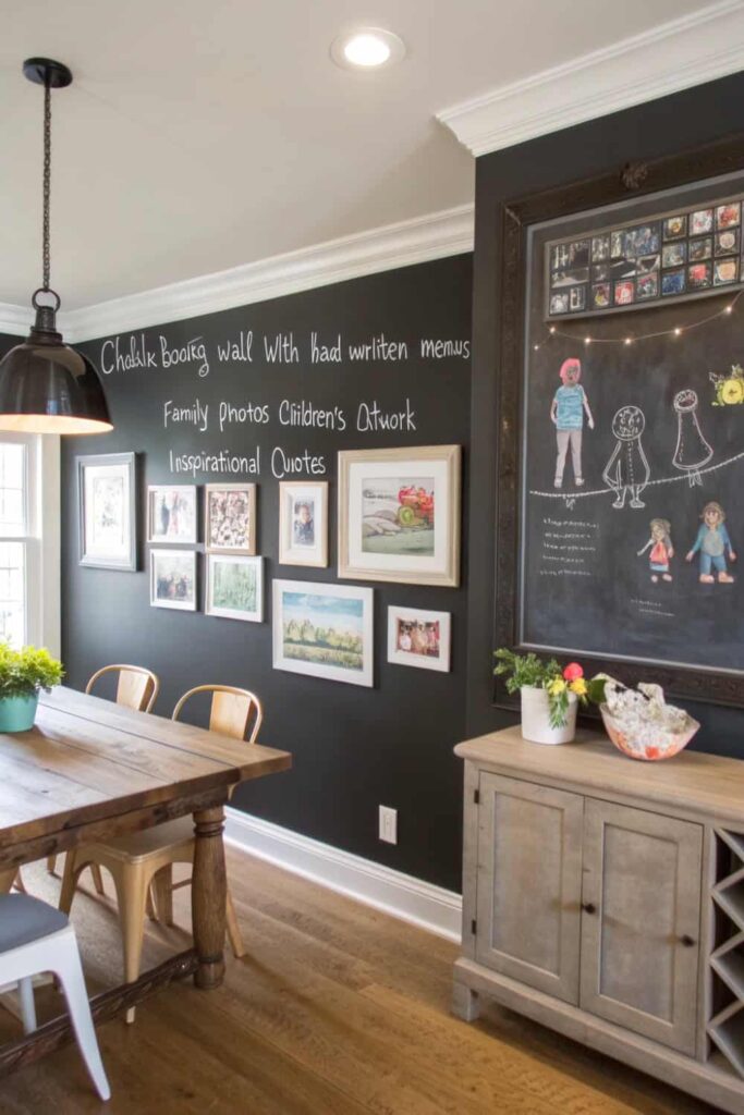 Creative Chalk & Cork Boards