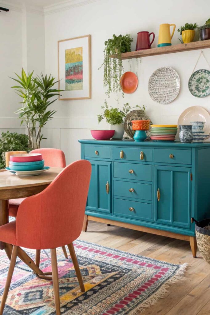  Playful Painted Boho Furniture
