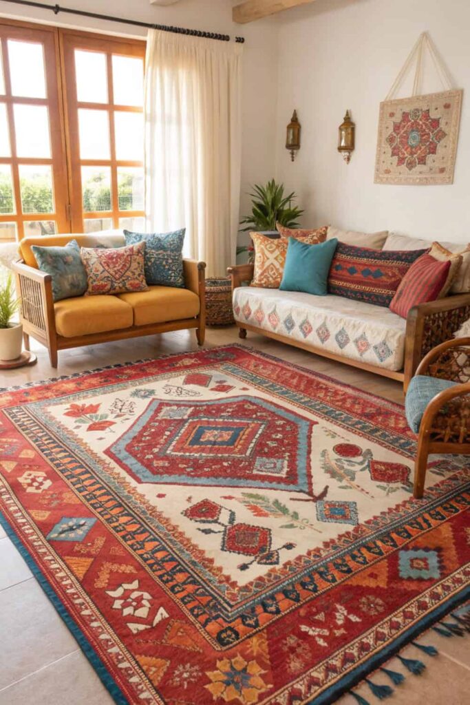 Boho Statement Rug