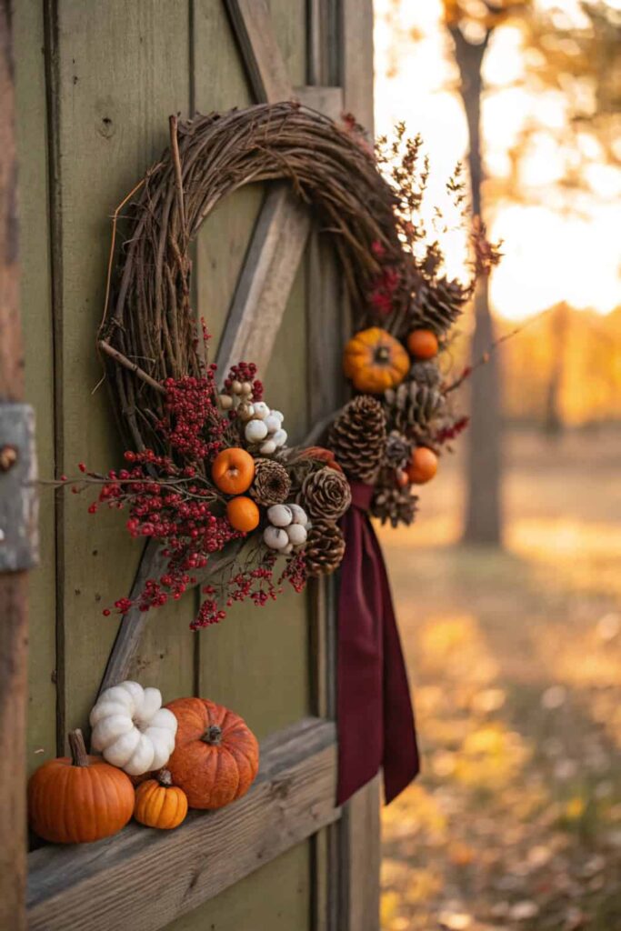  Unique Autumn Wreaths