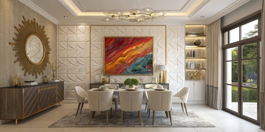 Dining Room Wall Decor Ideas for Modern Elegance