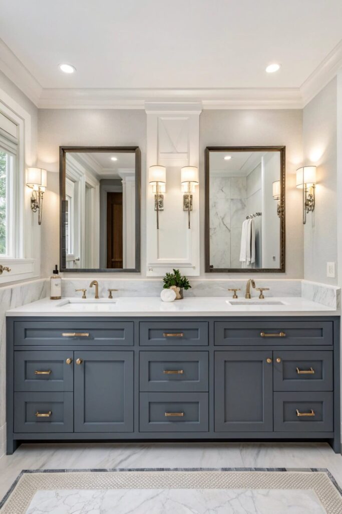 Double Vanity for Shared Bathrooms