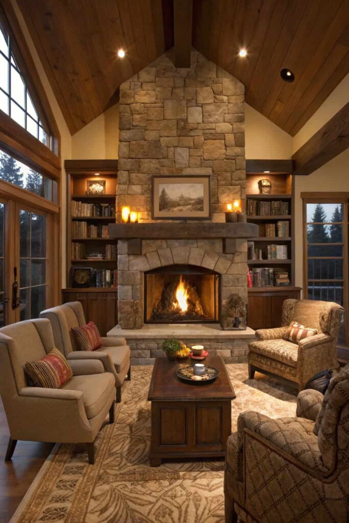 Cozy Fire Glow