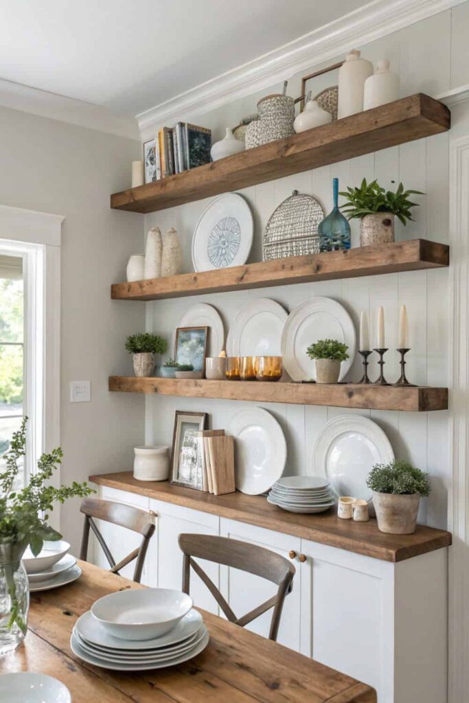 Chic Floating Shelves
