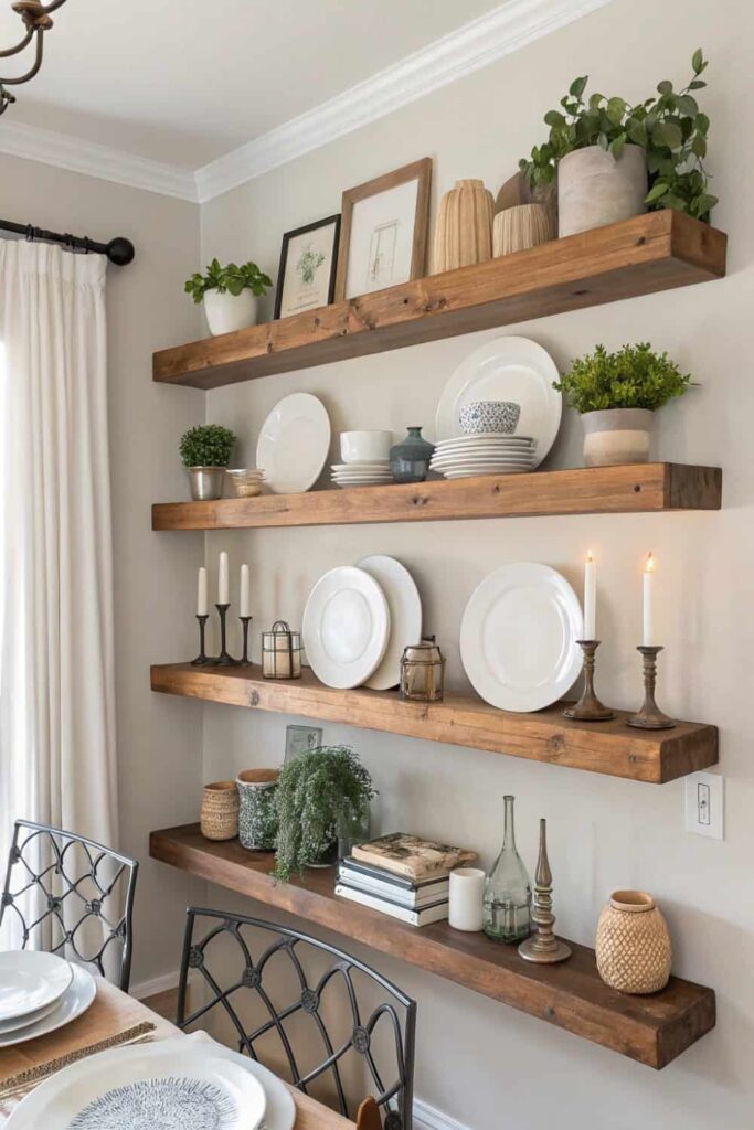 Curated Display Shelves