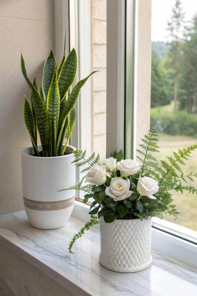 Natural Bathroom Bloom