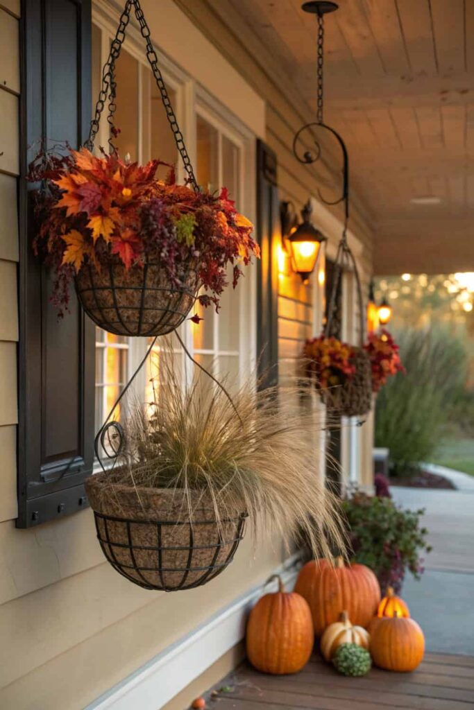  Autumn Hanging Baskets