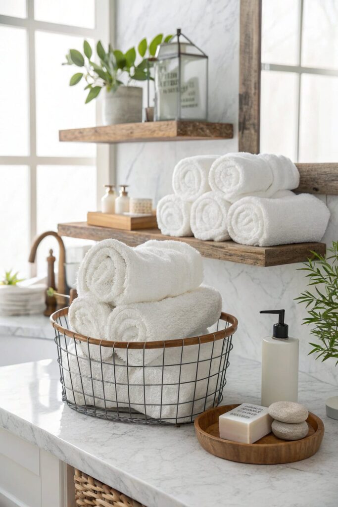 Luxe Rolled Towels