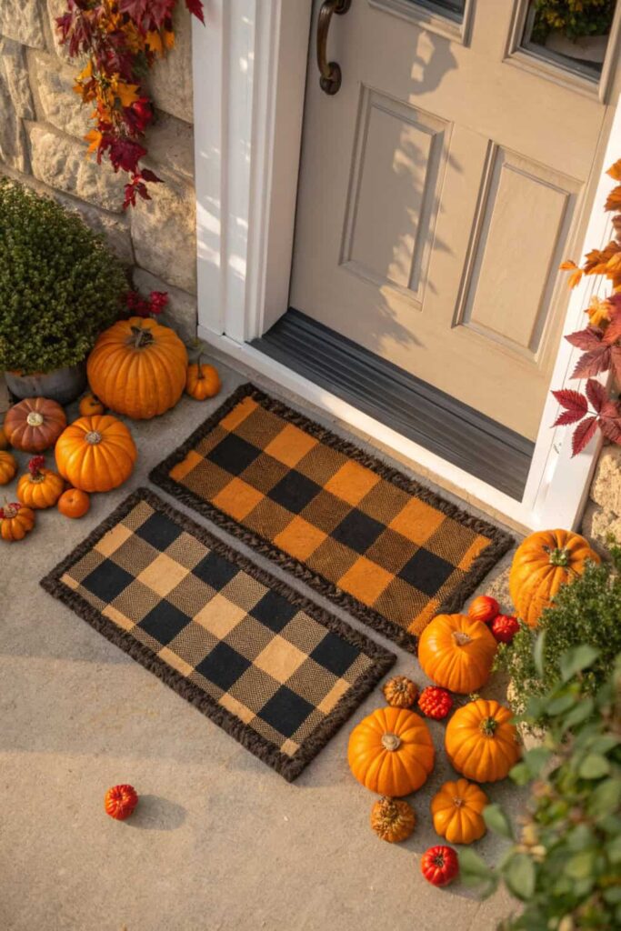 Layered Welcome Mats