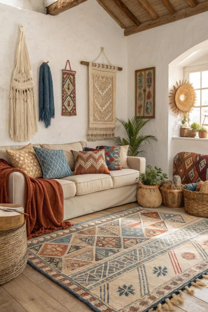 Boho Textile Layers