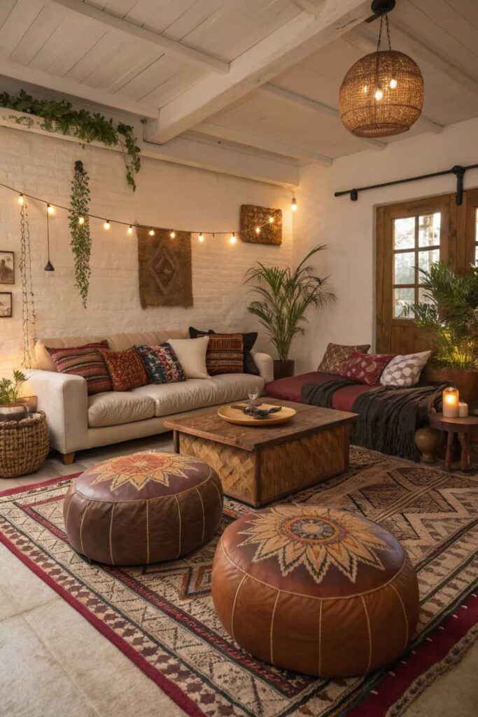 Casual Pouf Seating