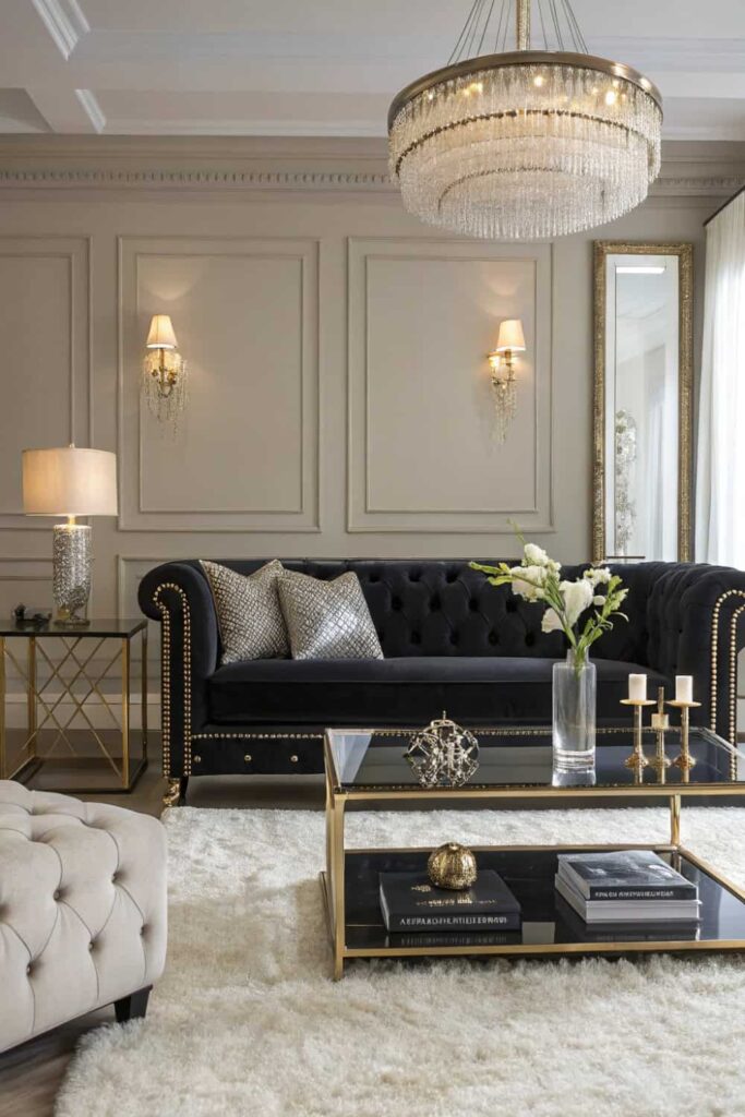 Opulent Black Velvet