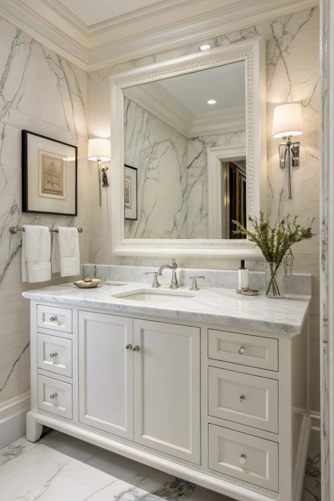 Marble Top Veined Perfection