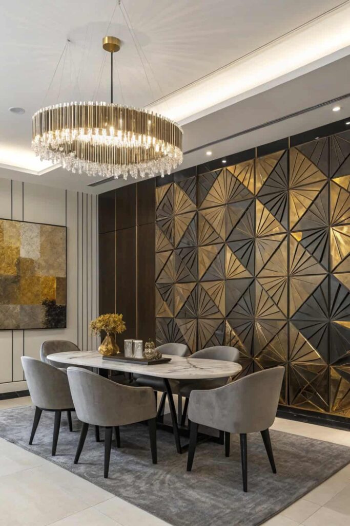 Modern Metallic Sculptures