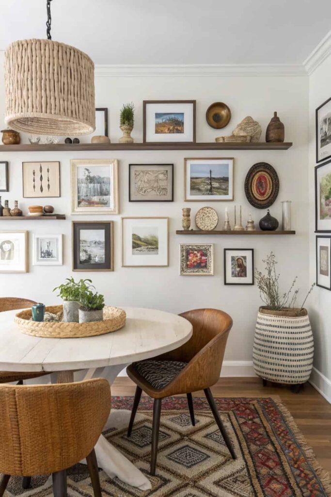 Eclectic Gallery Wall