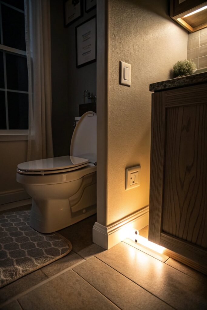 Soft Bathroom Glow