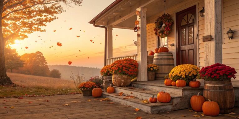 Welcome Outdoor Fall Decor