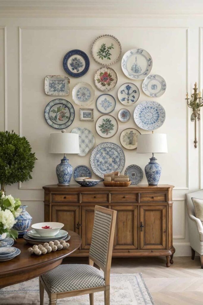 Decorative Plate Wall